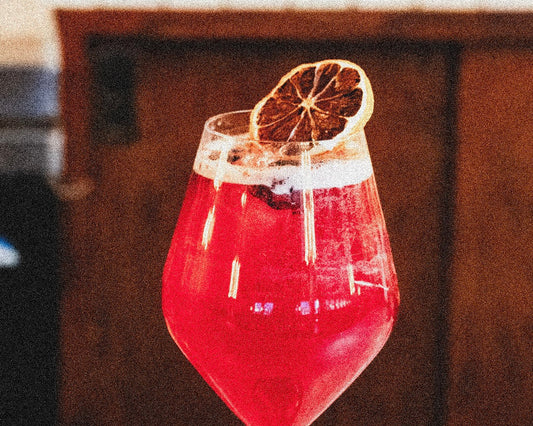 A Valentine’s Day Cocktail You Need To Try - Chocolatey Hibiscus & Citrus Cocktail to Share