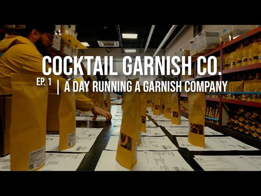 Cocktail Garnish Co. Episode 1 A Day Running the Business of A Garnish Company