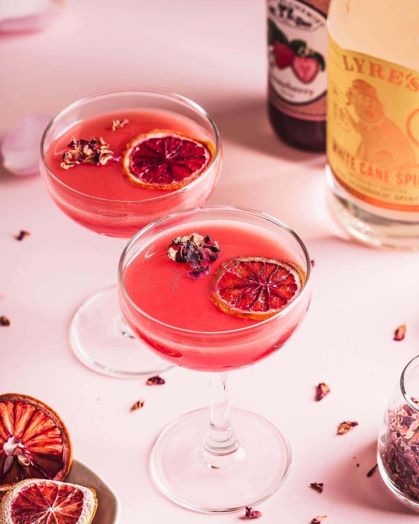 Dehydrated Blood Orange, 2.5oz (25+ Slices) - Cocktail Garnish Co